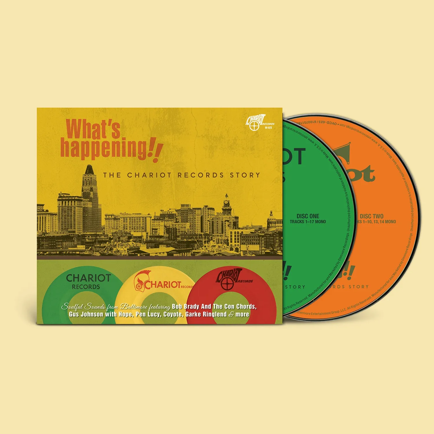 Omnivore Recordings Chariot Records Story 2 CD soul