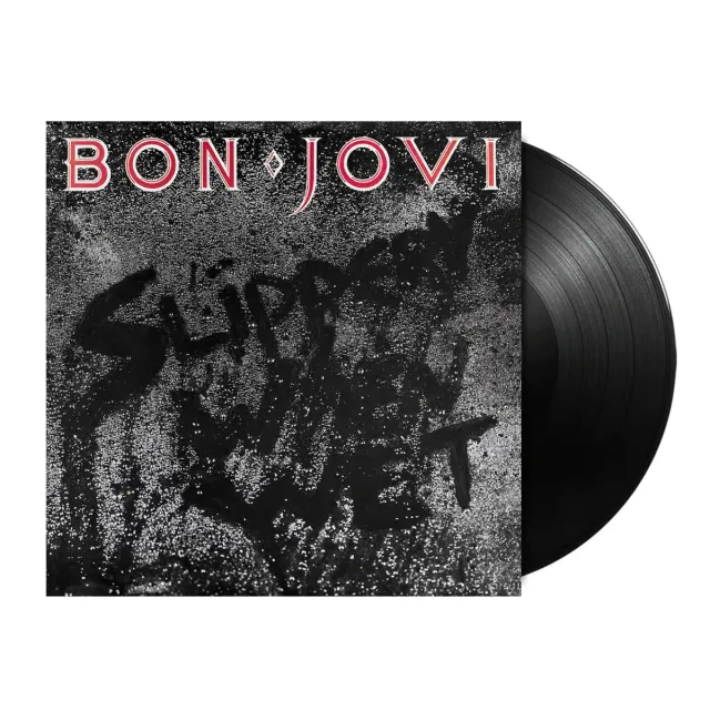 EMI Slippery When Wet vinyle LP rock 1986