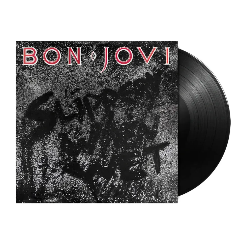 EMI Slippery When Wet vinyle LP rock 1986