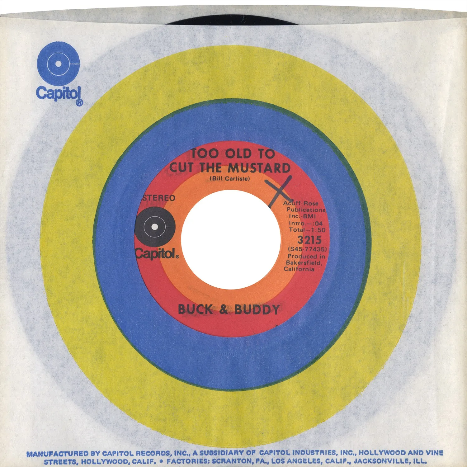 Omnivore Buck Owens Sweeter Together Bundle 6 vinyles 45t duos