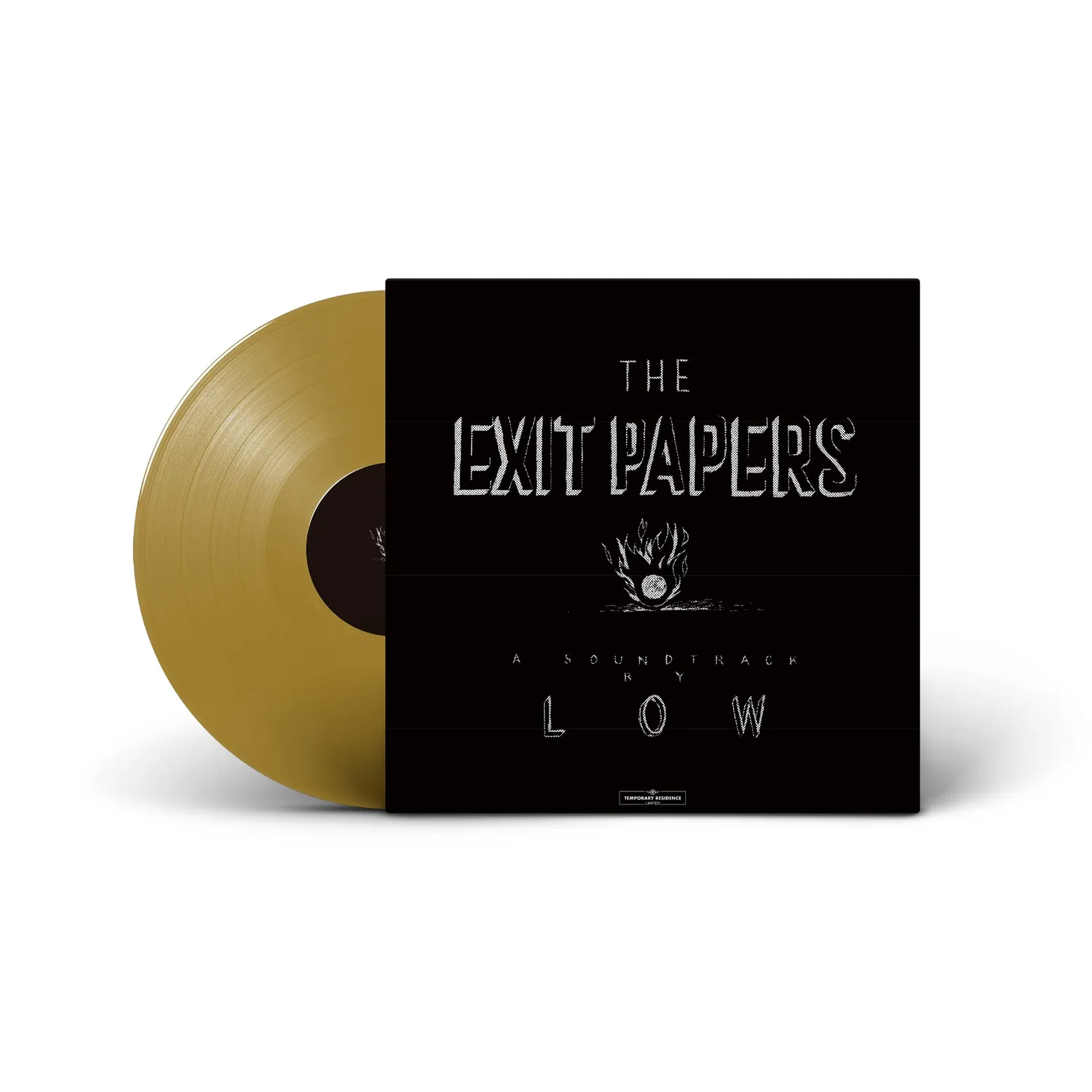 Temporary Residence Ltd. Low The Exit Papers Vinyle LP doré