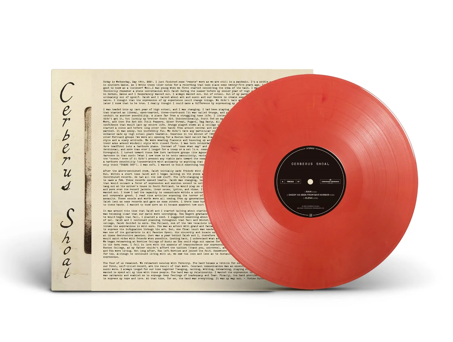 Temporary Residence Cerberus Shoal Anniversary LP pêche
