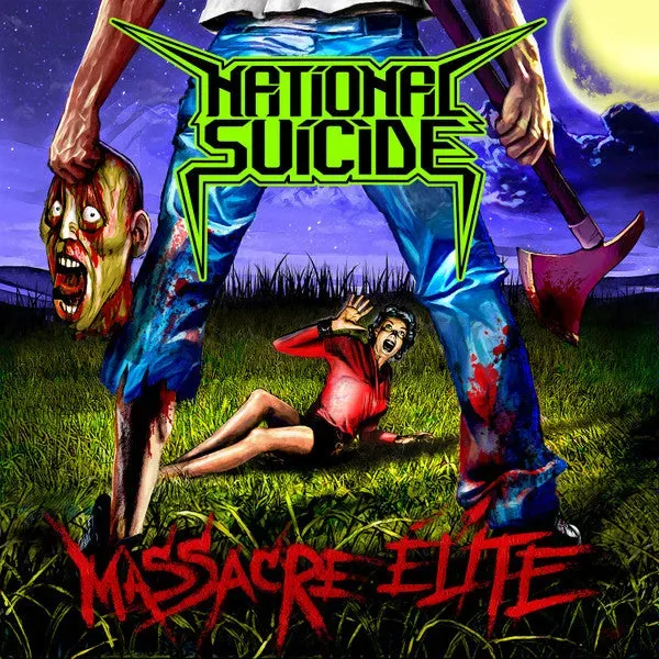 Rockshots Records Massacre Elite CD National Suicide thrash