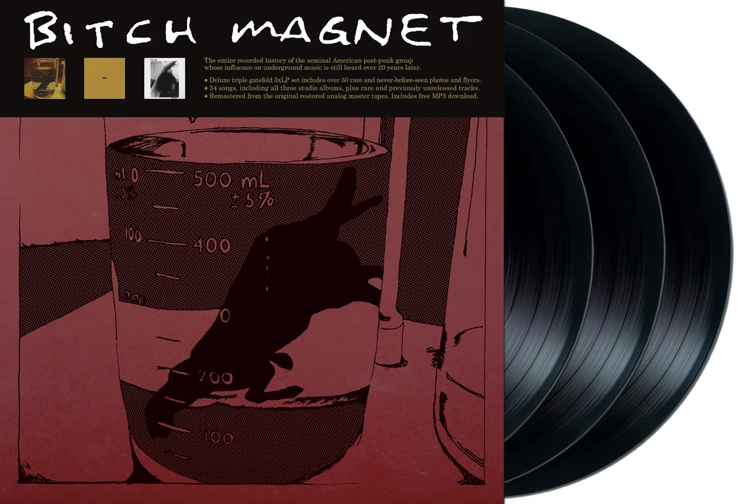 Temporary Residence Bitch Magnet Coffret 3 CD remasterisé