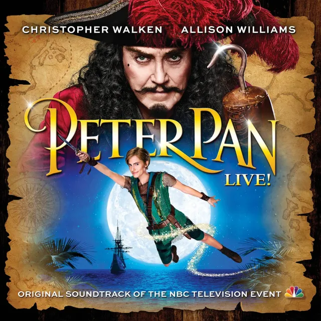Center Stage Records Peter Pan LIVE! CD bande originale NBC