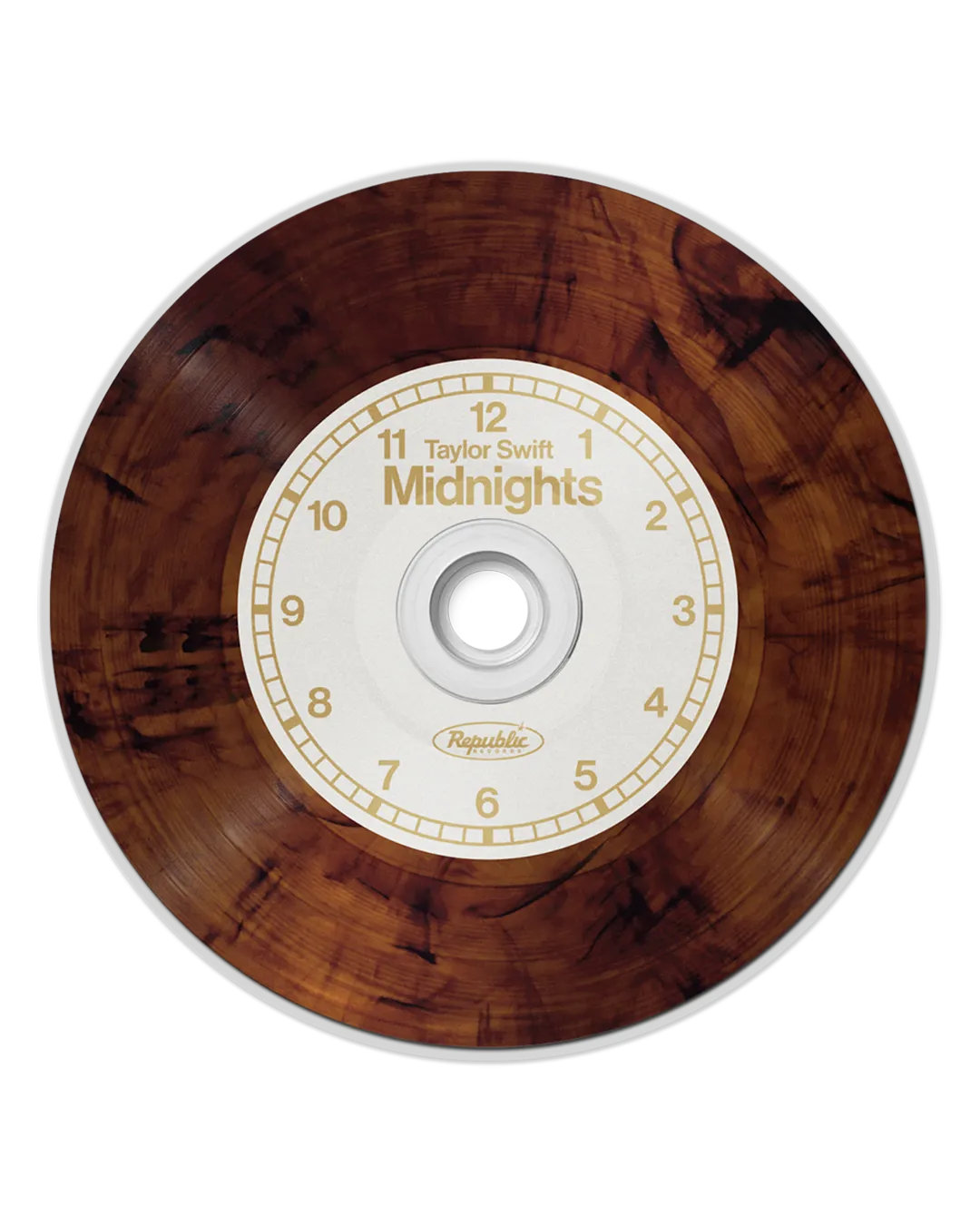 Taylor Swift Midnights CD Mahogany marbré