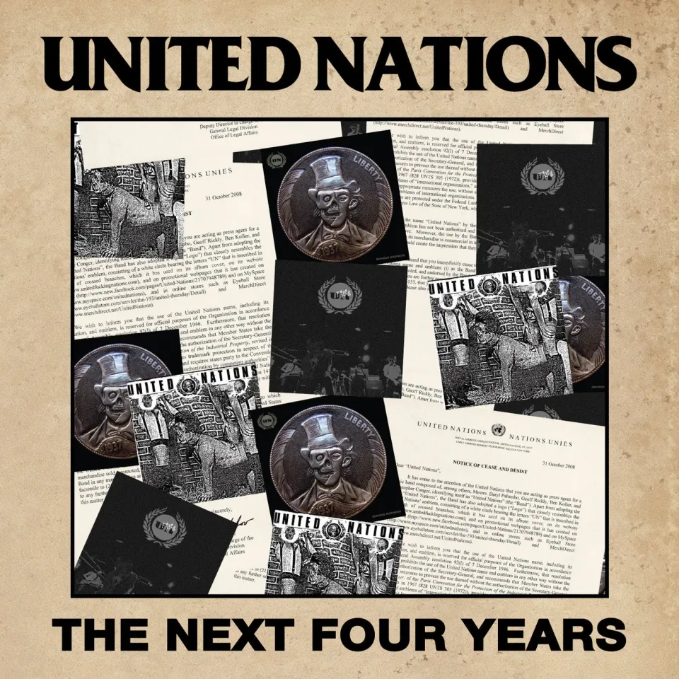 United Nations The Next Four Years vinyle LP noir