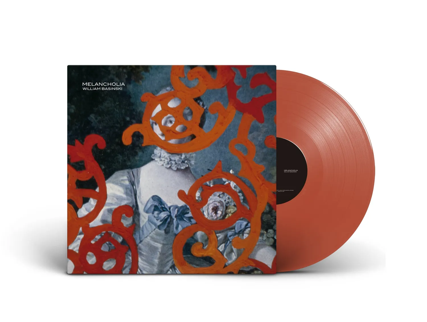 William Basinski Melancholia vinyle LP orange opaque remasterisé