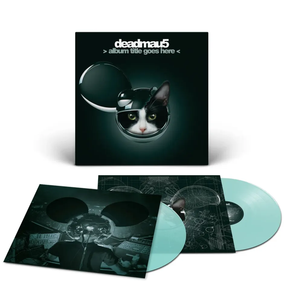 EMI deadmau5 Album Title Goes Here vinyle 2LP bleu