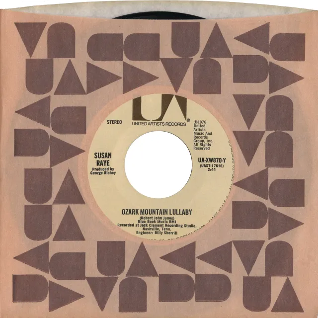 Omnivore Recordings Susan Raye Ozark Mountain Lullaby vinyle 7" vintage