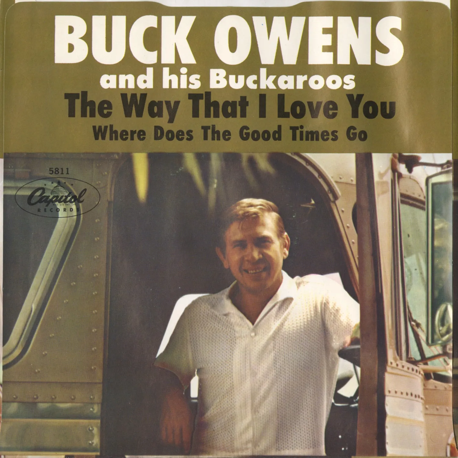 Buck Owens Where Does The Good Times Go Single 7" vintage