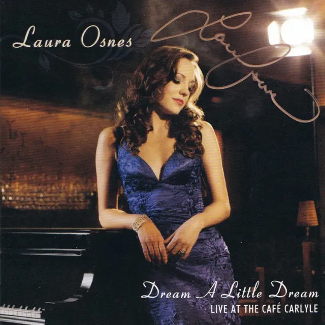 Laura Osnes Dream a Little Dream CD live dédicacé