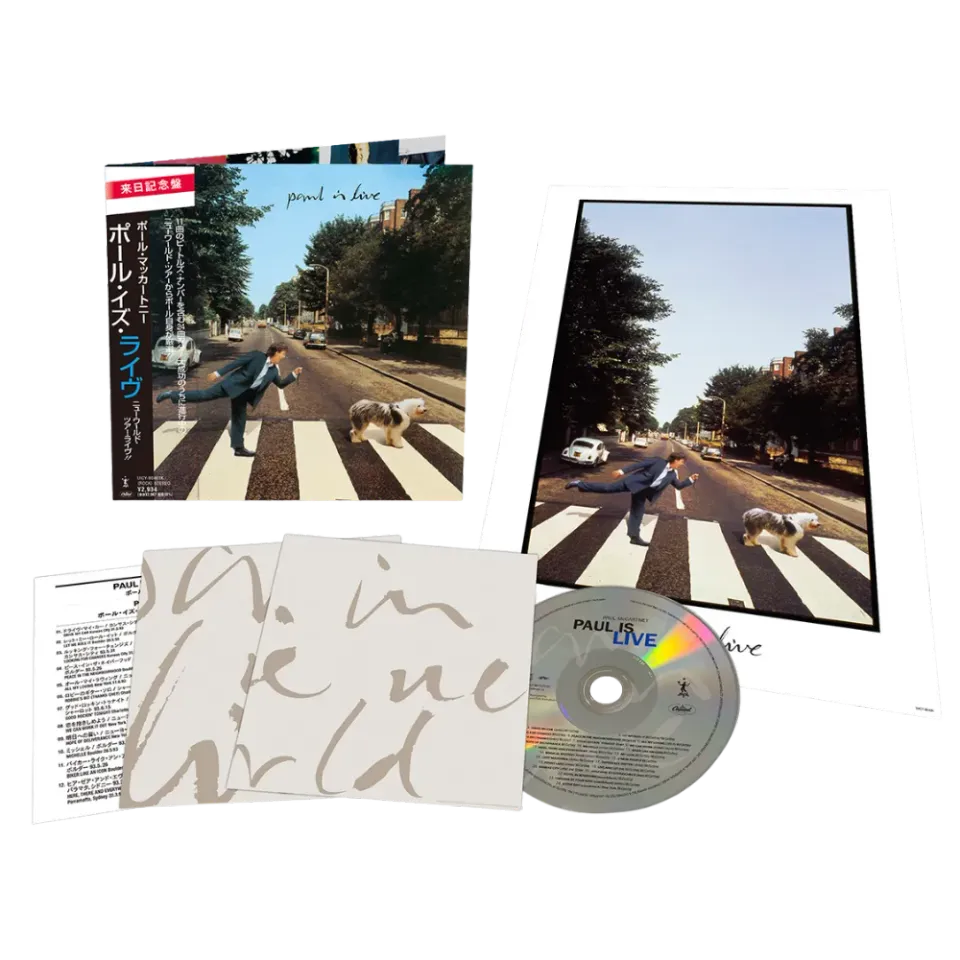 Paul McCartney Paul Is Live CD japonais SHM-CD 90s