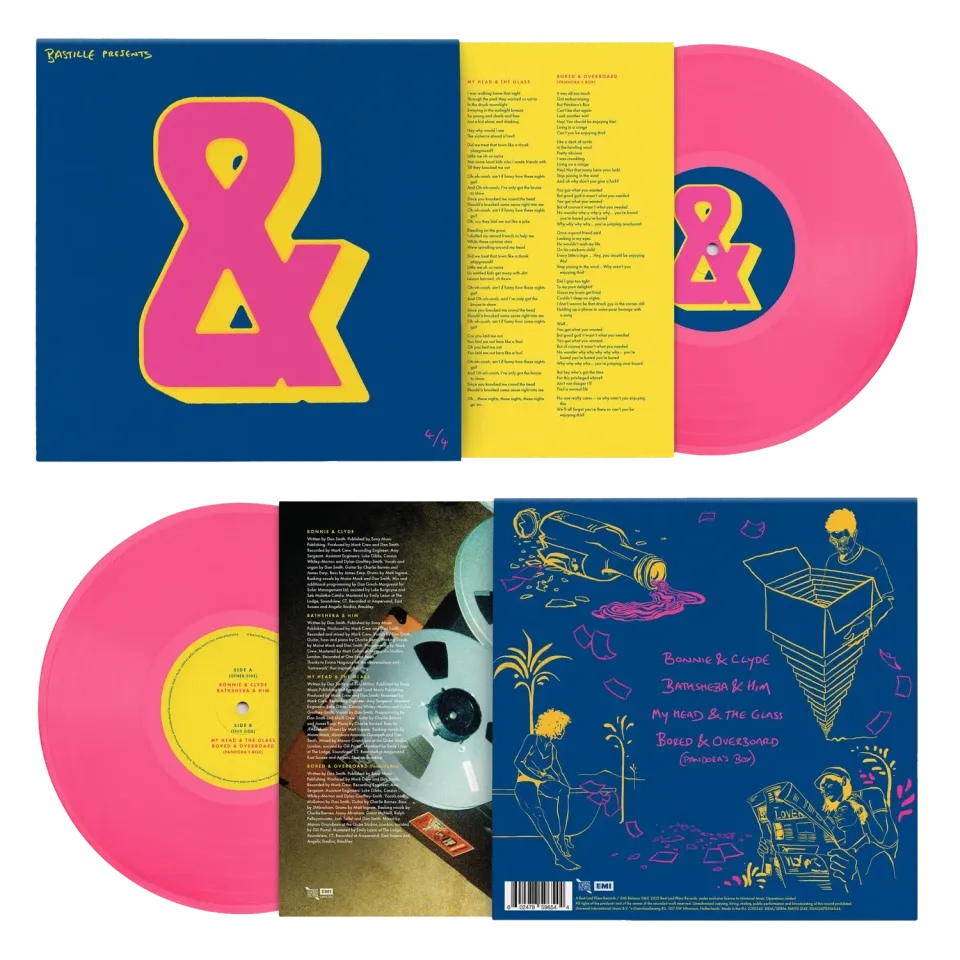 EMI & Part Four EP vinyle 10 pouces couleur
