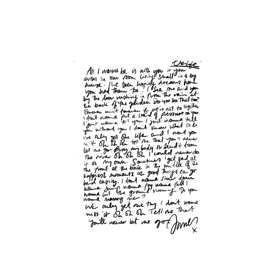 EMI Lyric Sheet artwork feuille paroles collector