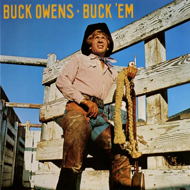 Buck Owens Buck Em vinyle LP vintage scellé