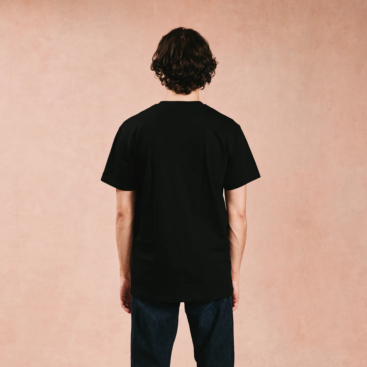 T-shirt Vintage You Made Me Feel Like The One noir coton