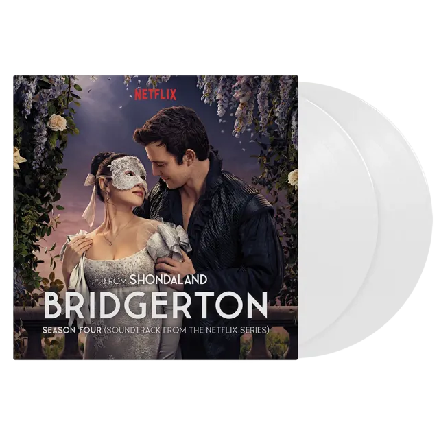 EMI Bridgerton Season Four double vinyle blanc soie