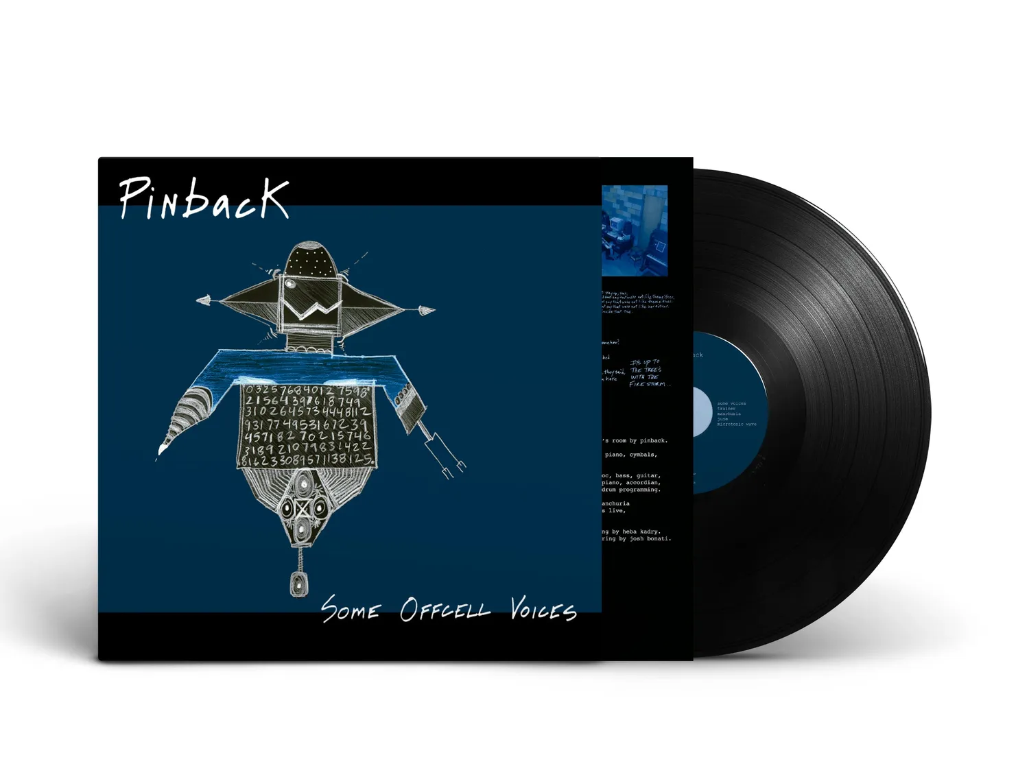 Temporary Residence Pinback Some Offcell Voices CD