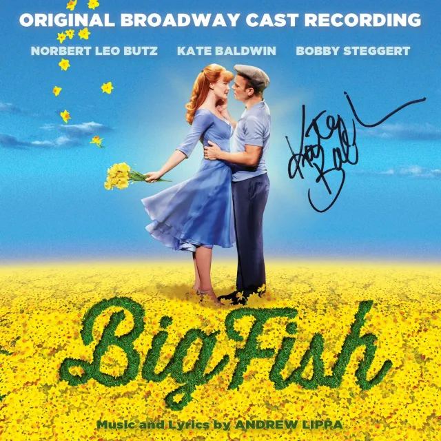 Center Stage Records Big Fish CD dédicacé Kate Baldwin