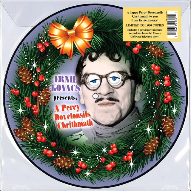 Omnivore Recordings Ernie Kovacs Presents A Percy Dovetonsils Chrithmath CD 10 pouces