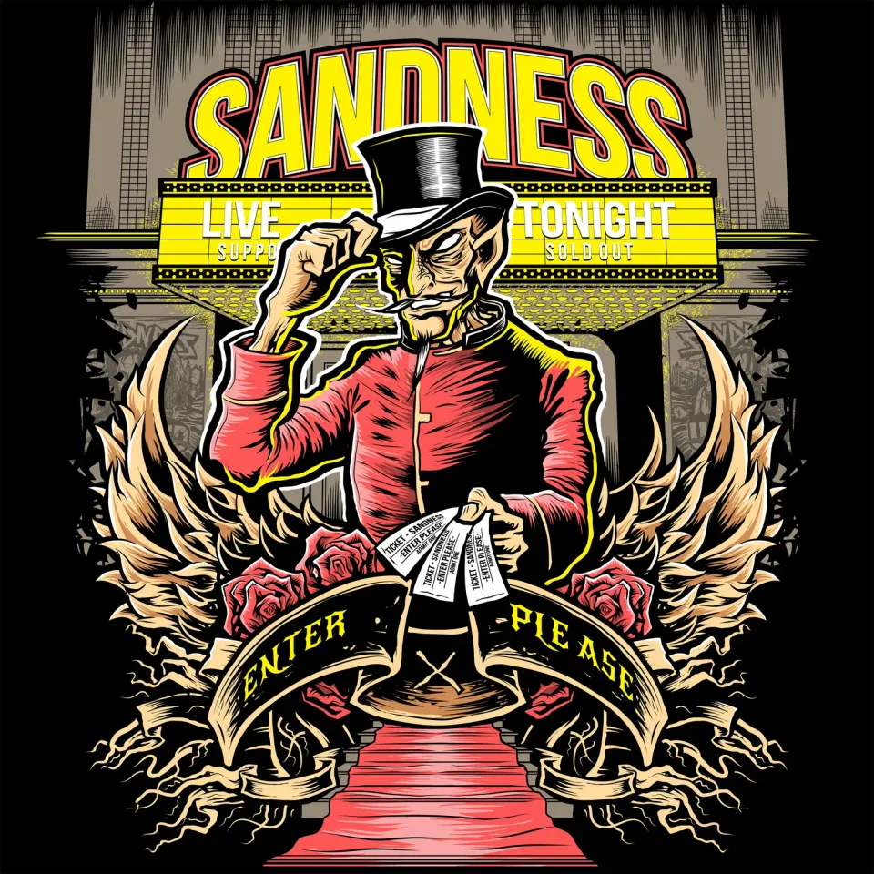 Rockshots Records Sandness Enter Please CD hard rock