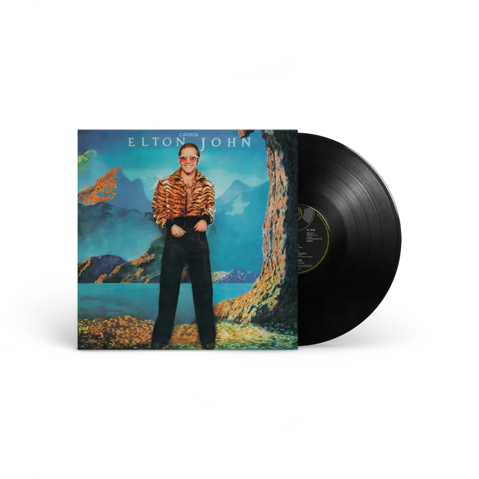 EMI Elton John Caribou vinyle LP remasterisé