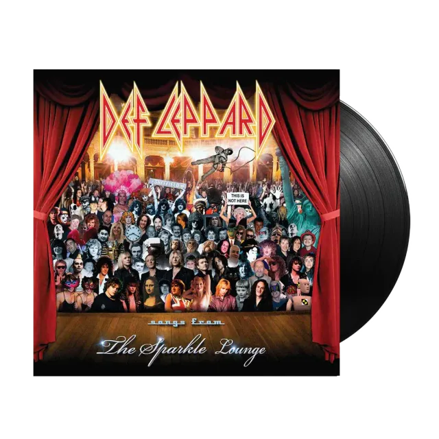 EMI Def Leppard Sparkle Lounge vinyle LP