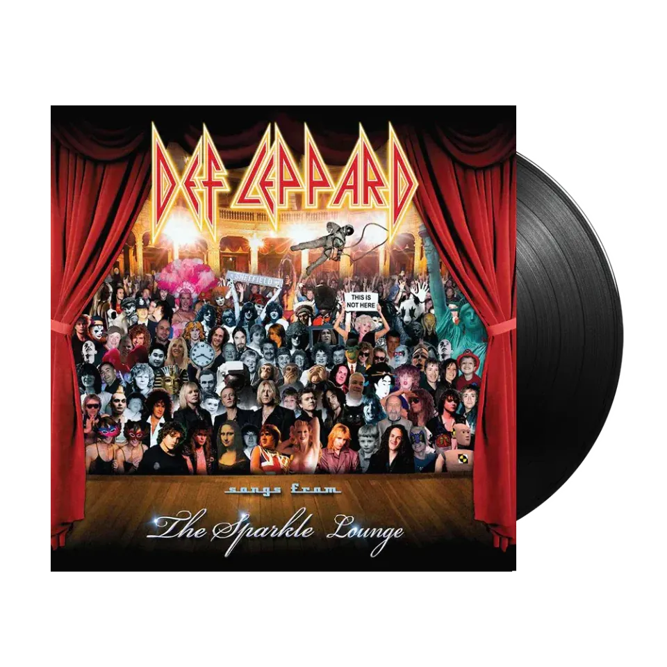 EMI Def Leppard Sparkle Lounge vinyle LP