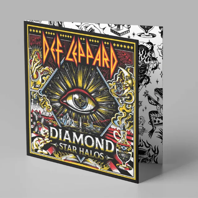 Def Leppard Diamond Star Halos CD Deluxe digipak 2 titres bonus