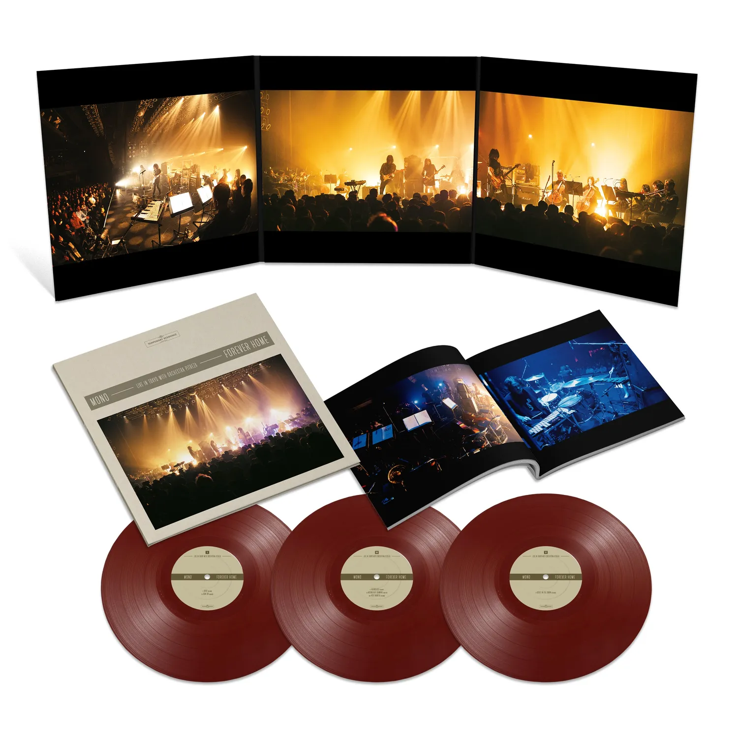 Temporary Residence MONO Forever Home 2CD+Blu-ray live
