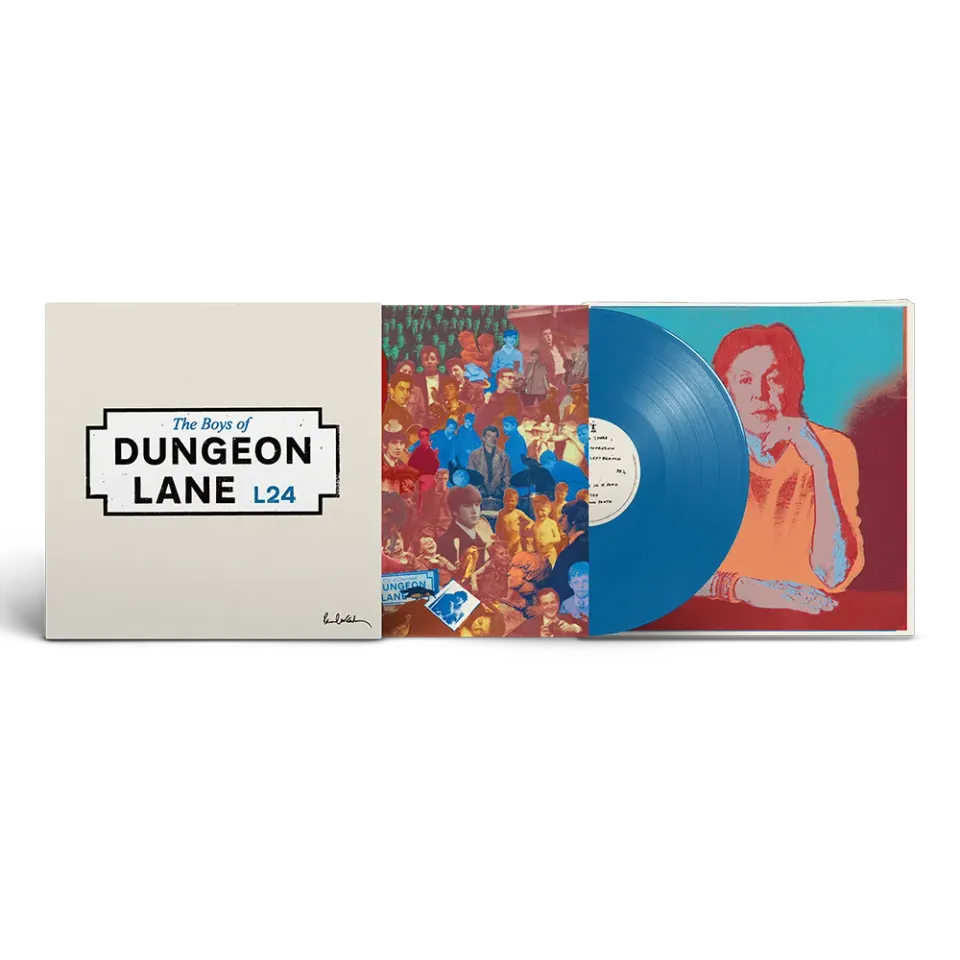 EMI The Boys of Dungeon Lane vinyle LP bleu + livret 12 pages