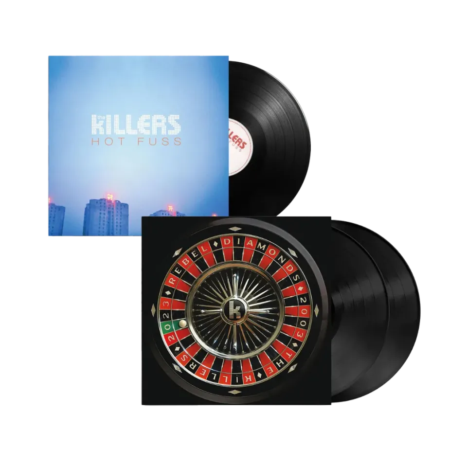 EMI The Killers Bundle 2 vinyles Rebel Diamonds Hot Fuss