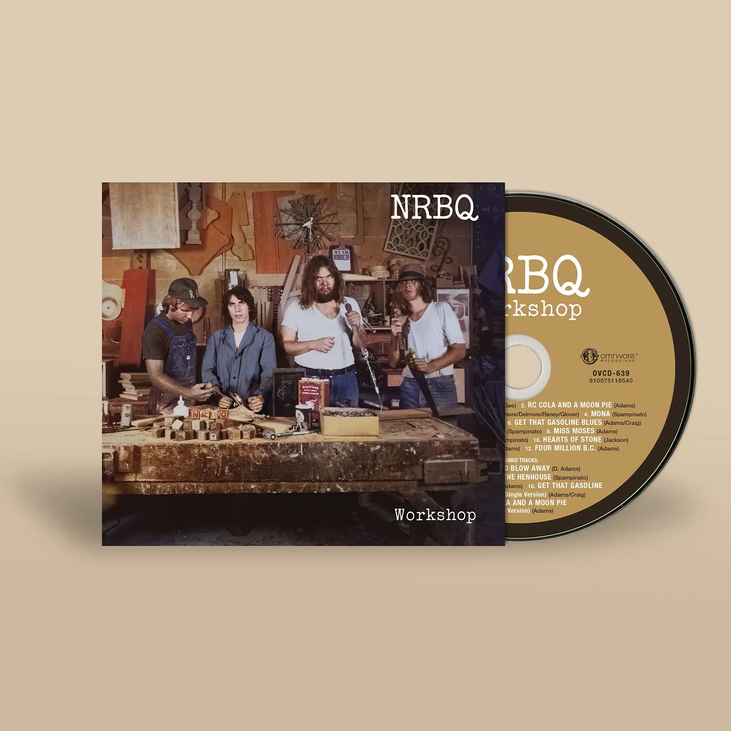 NRBQ Workshop CD réédition 5 bonus power pop
