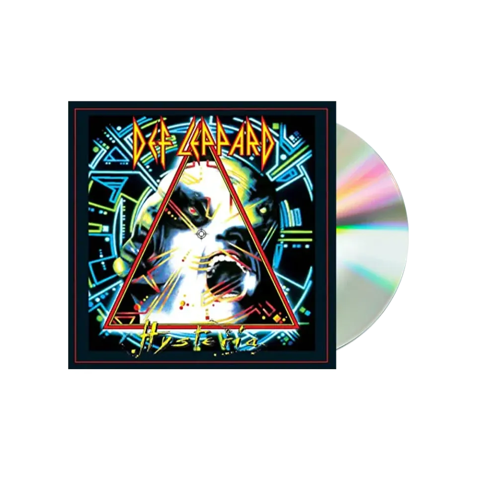 EMI Def Leppard Hysteria CD remaster livret 16p