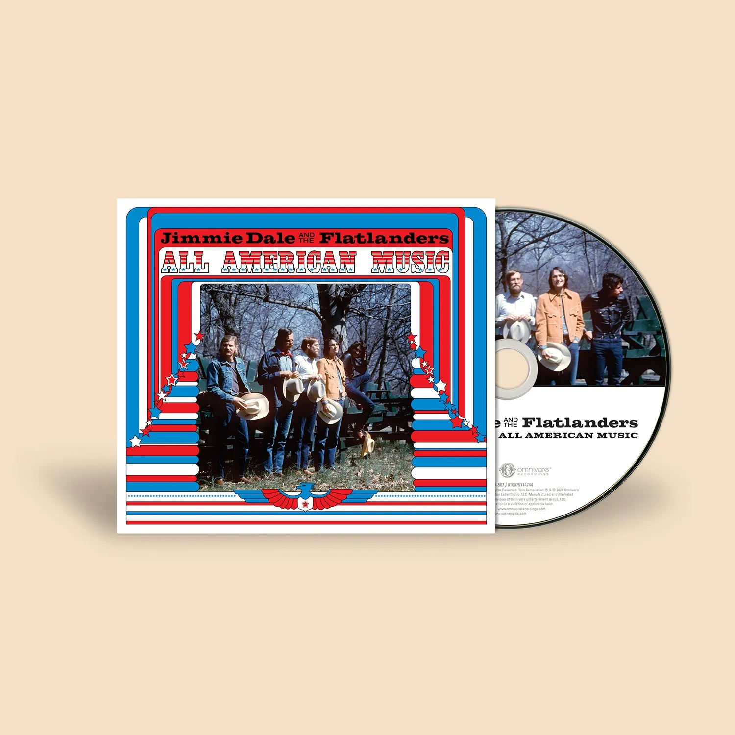 Omnivore Recordings Flatlanders All American Music CD 18 titres