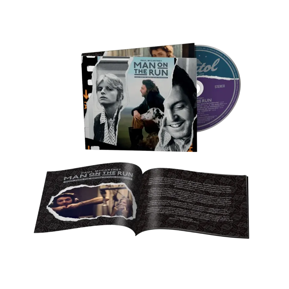 Paul McCartney Man On The Run CD bande originale softpak