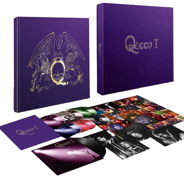 EMI Queen 1 Super Deluxe coffret 6CD+1LP collector