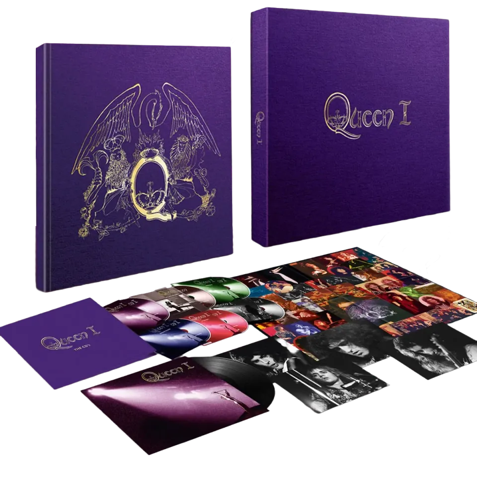 EMI Queen 1 Super Deluxe coffret 6CD+1LP collector