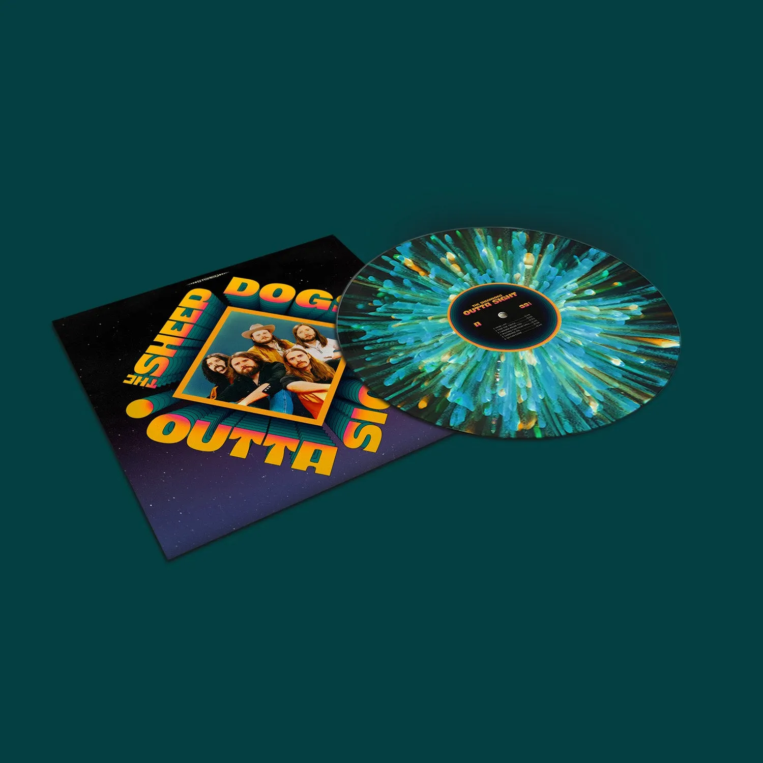 Sheepdogs Outta Sight disque vinyle couleur splatter