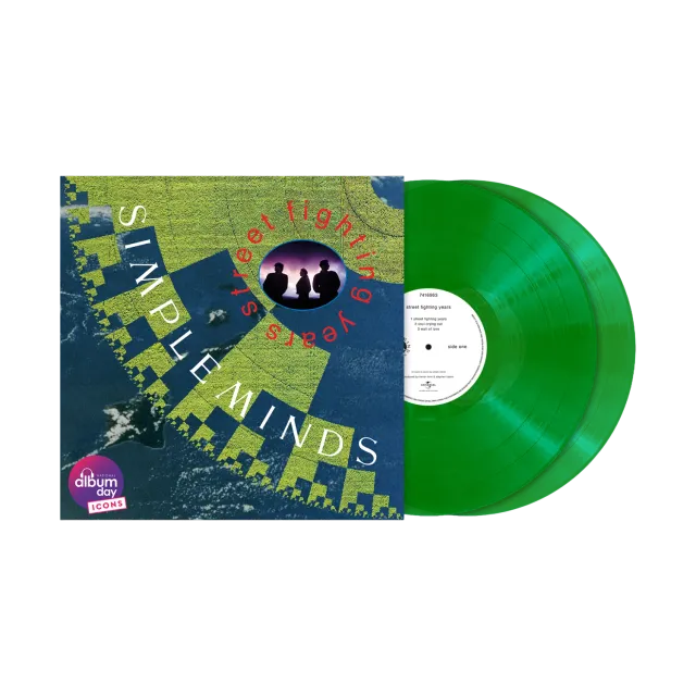 EMI Street Fighting Years double vinyle vert transparent