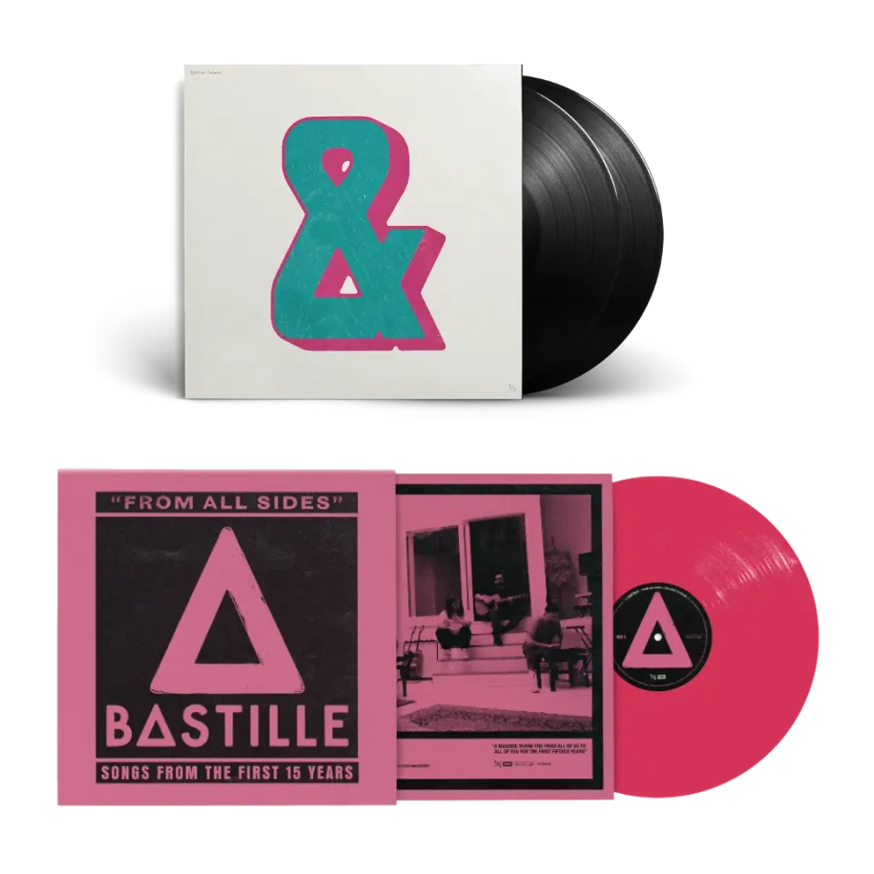 EMI Bastille From All Sides bundle vinyles dont rose