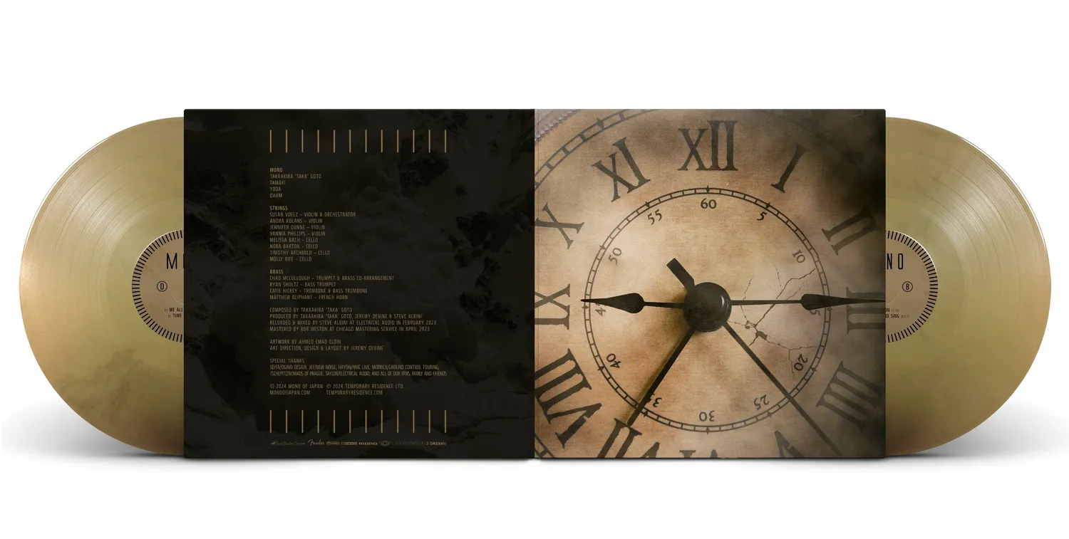 MONO Oath double vinyle doré metallic gold 2LP