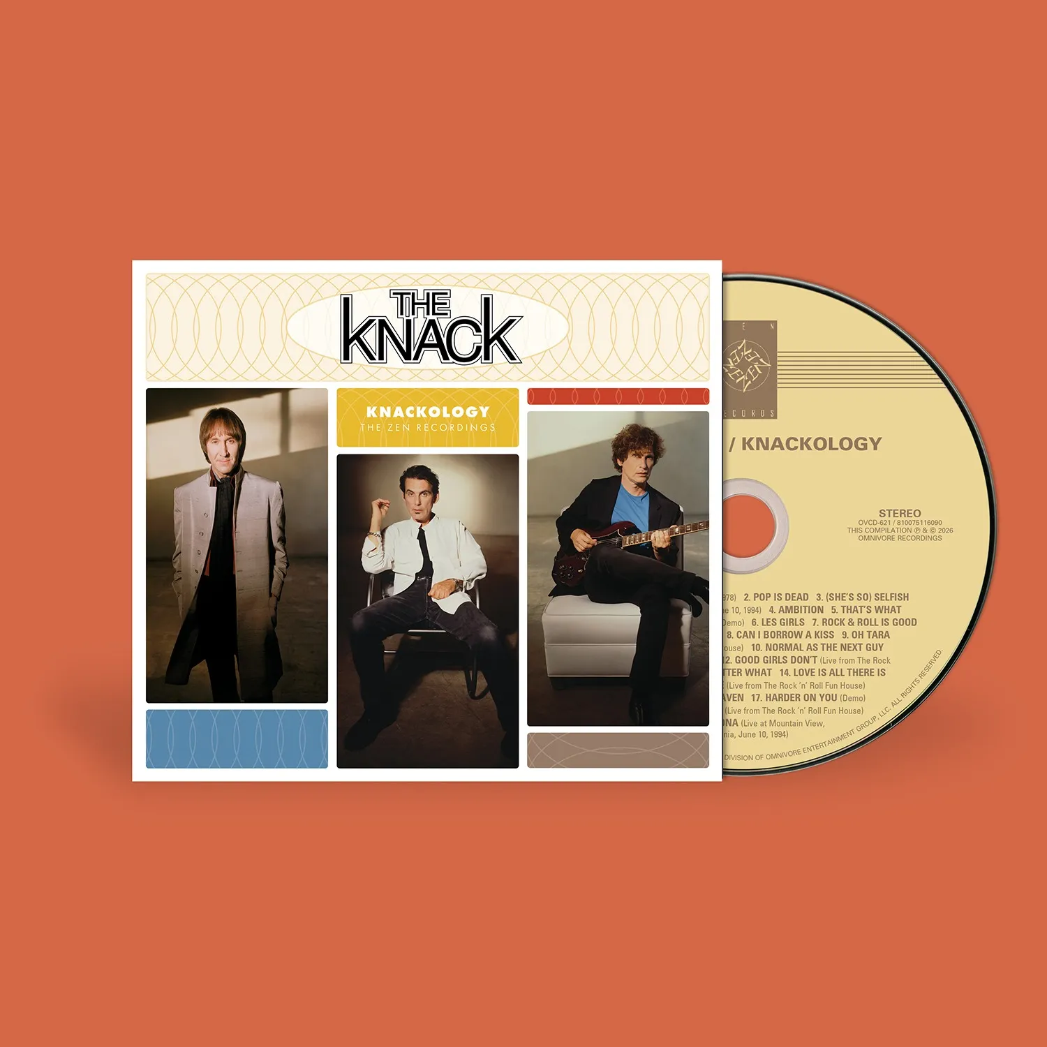 Omnivore Recordings The Knack CD Knackology 19 titres