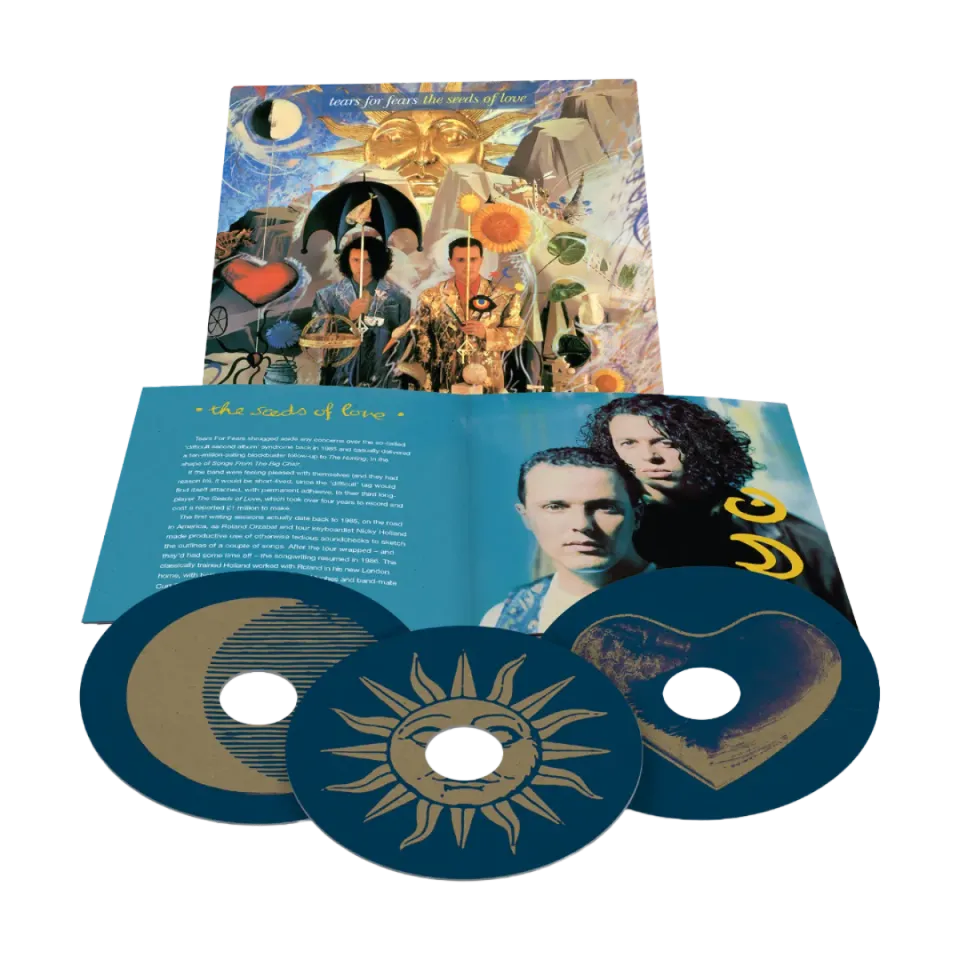 EMI Tears For Fears Seeds Of Love Deluxe coffret 3CD remasterisé
