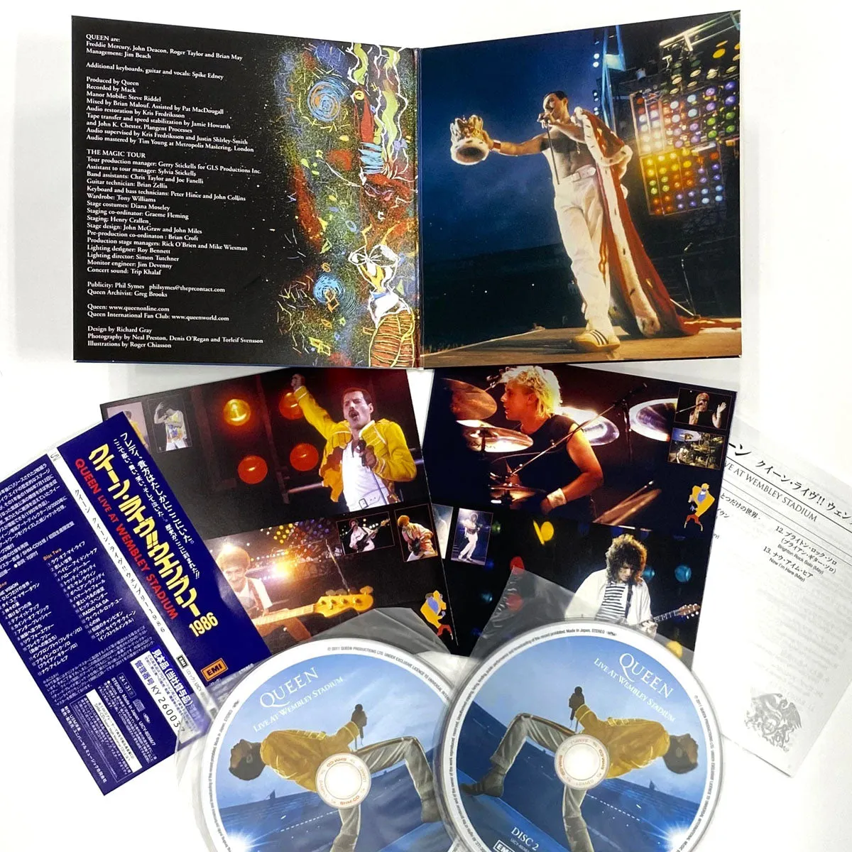 EMI Live At Wembley Stadium CD édition japonaise SHM-CD