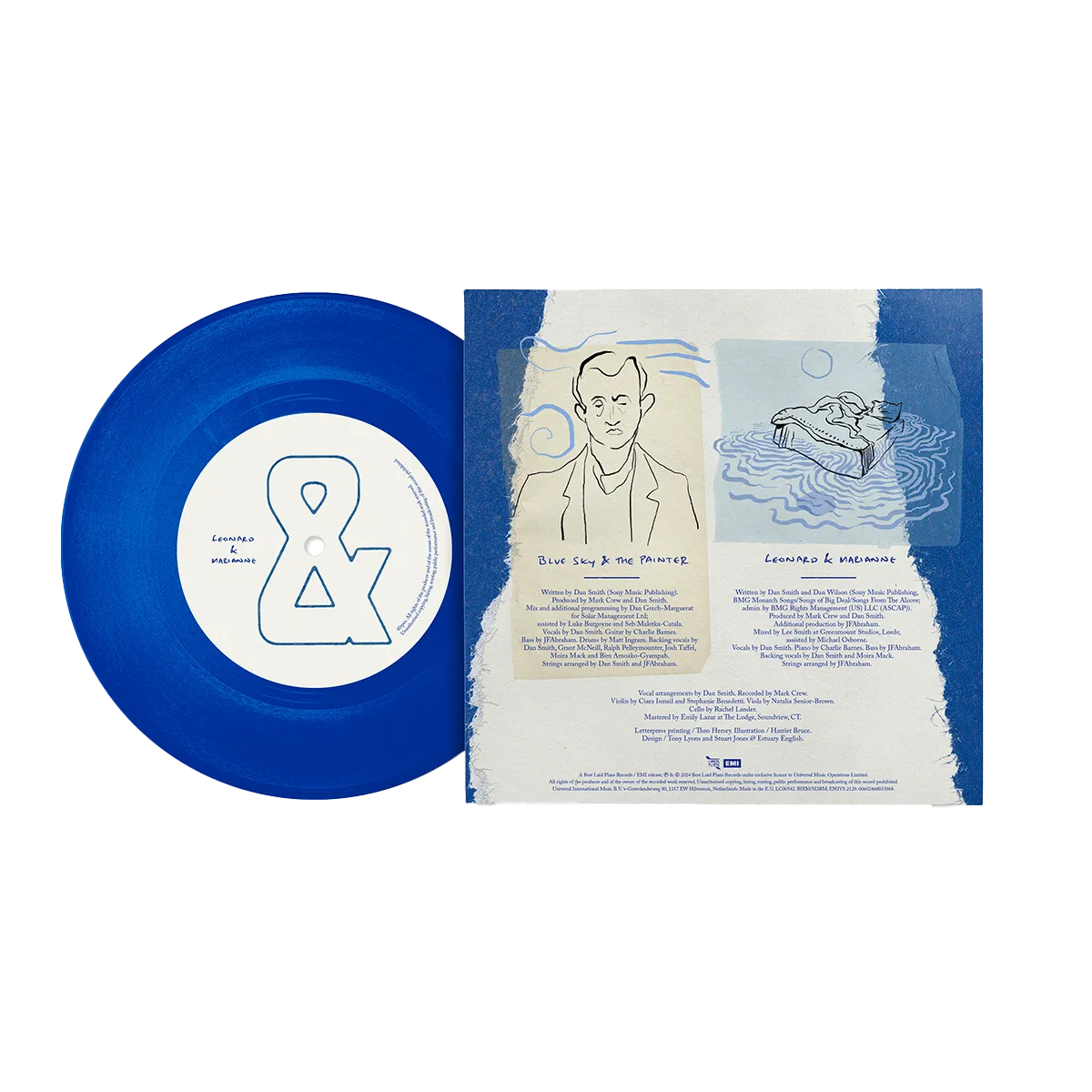 EMI & Ampersand Part Two single vinyle 7" recyclé