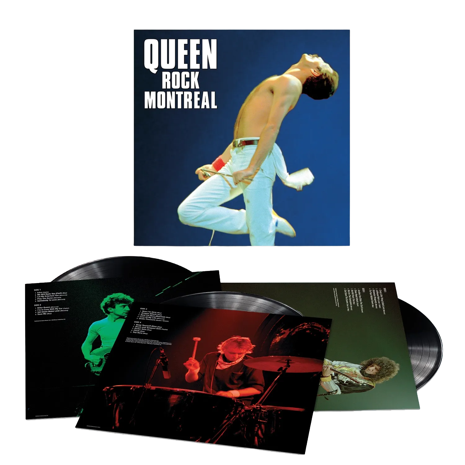 EMI Rock Montreal triple vinyle concert 1981