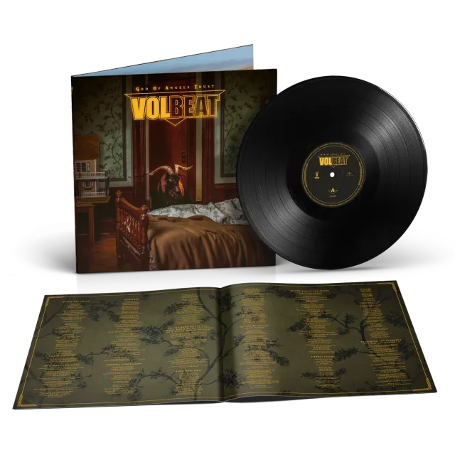 Volbeat God Of Angels Trust Vinyle LP noir 180g gatefold