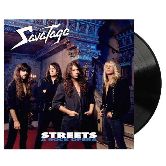 Rockshots Records Savatage Streets double vinyle noir gatefold